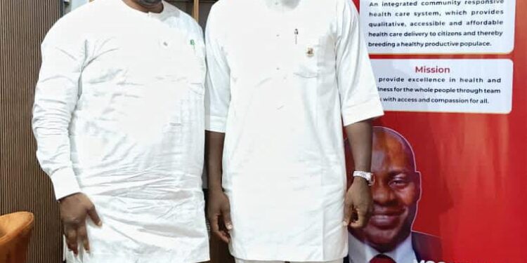 Oyo Speaker Visits OYSHMB, Applauds Dr. Fagbemi’s Commitment to Any Assignment  …Commends Gov. Makinde’s Appointment of Dr. Fagbemi as Chairman