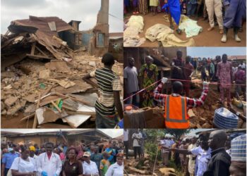 Tragedy Strikes Ona Ara: 9 Lives Lost, 7 Injured in Building Collapse at Jegede Area