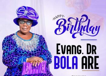 Your gift of music has the power to uplift, inspire, and transform hearts and minds, Evangelist Ajibola Ogunkeyede Congratulates Evangelist Bola Are on her Birthday