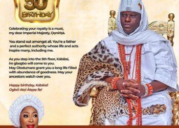 Amb. Dr. Chief Oluwatobiloba Awosoga Hails Oba Adeyeye Enitan Ogunwusi at 50th birthday Anniversary