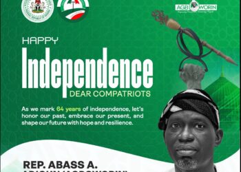 Independence Day: Let’s Continue To Strengthen Our Institutions, Promote Economic Diversification – Agboworin Urges FG*
