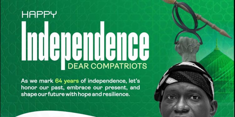 Independence Day: Let’s Continue To Strengthen Our Institutions, Promote Economic Diversification – Agboworin Urges FG*
