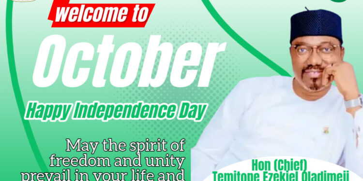 Dr. OTOPE Inspires Hope, Unity on Nigeria’s 64th Independence Anniversary