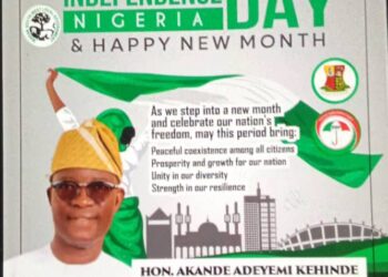 NIGERIA @64: IBSWLG Chairman, Akande Felicitates with Nigerians, Advocates for Prayer and Unity