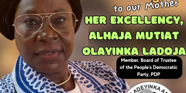 Birthday:”May you continue to make meaningful impacts on society” – Hon. Kazim Bibire Celebrates Alhaja Mutiat Olayinka Ladoja*