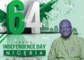 Independence Day: ‘Lets Work in Unison, Irrespective of Political, Religious and Ethnics Diversities’- Oyo Lawmaker, AKT Admonishes Constituents