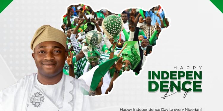 Nigeria @64: Ibadan North Council Boss, Olufade, Celebrates Independence Day with Heartfelt Message*