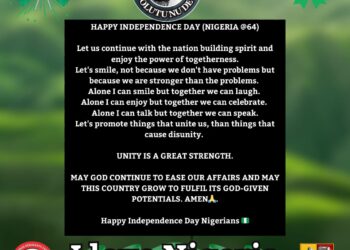 Nigeria@64:Oyo Lawmaker, Hon. Comforter Preaches Peace and Unity as Nigerians Celebrate Independence  Anniversary