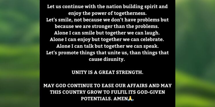 Nigeria@64:Oyo Lawmaker, Hon. Comforter Preaches Peace and Unity as Nigerians Celebrate Independence Anniversary