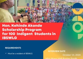 Hon. Akande Kickstarts Distribution of Scholarship Forms for 100 Indigent Students in Ibadan South West Local Government