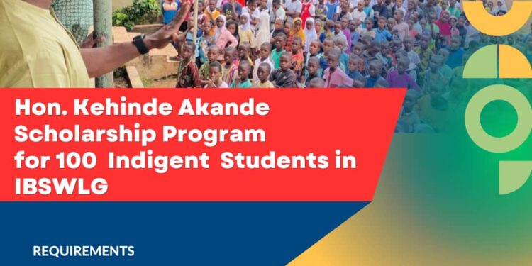 Hon. Akande Kickstarts Distribution of Scholarship Forms for 100 Indigent Students in Ibadan South West Local Government
