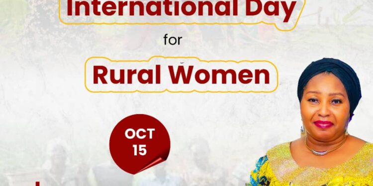 OYO COMMISSIONER; HON( MRS) TOYIN BALOGUN FELICITATES OYO WOMEN ON INTERNATIONAL DAY OF RURAL WOMEN