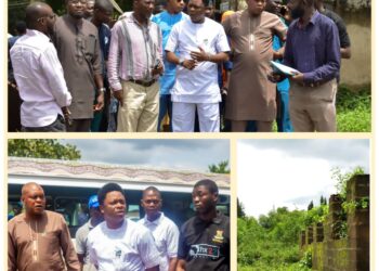 Youth Center Revamp: Oyo Youth Agency Chairman Adebowale, Ministry of Works, Oluokun Peters, Others, Inspect Oyo-Durbar Site For Renovation Work