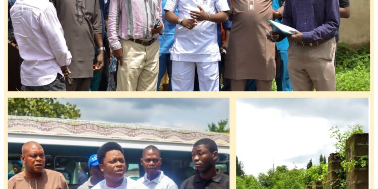 Youth Center Revamp: Oyo Youth Agency Chairman Adebowale, Ministry of Works, Oluokun Peters, Others, Inspect Oyo-Durbar Site For Renovation Work
