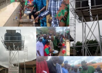 PHOTOS: Residents Hail Agboworin As Lawmaker Commissions Four Solar-Powered Boreholes In Ibadan*