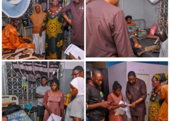 Ibadan Building Collapse: OTOPE Visits Site, Offers Condolences, Applauds Chairman Dr. GLORIOUS’s Quick Action