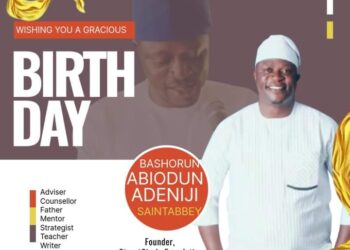 Birthday: Agbokojo Man, You are  an exceptional mentor and visionary leader Comrade Olajide Peter Fetes Abiodun Adeniji on his Birthday