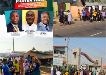 Tragedy in Ona Ara: CAN, Christian Leaders Hold Prayer Walk to Seek Divine Intervention