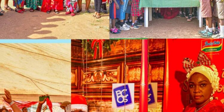 Mrs Makinde Unveils 2024 BCOS Father Christmas Show As She Brings Gifts for First 100 Children   … As Mrs Makinde Urges Children to Embody Spirit of Giving