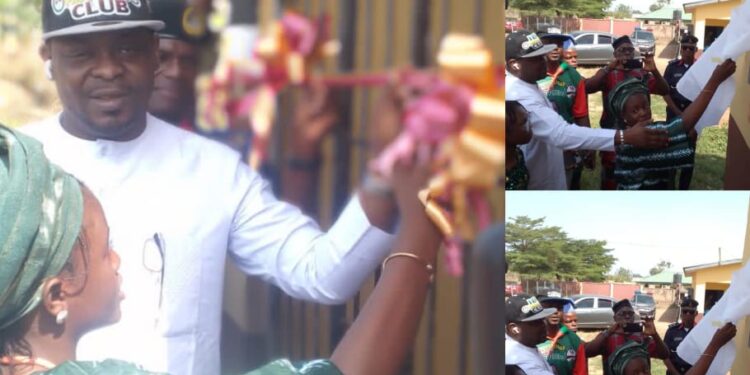 Photos News: Ido council boss inaugurates Miss Amusan Elizabeth as a day chairperson