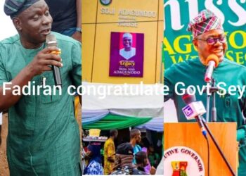 Southwest Party Secretariat: Iseyin Council Chairman , Hon Fadiran Applauses Gov Makinde’s Exceptional leadership.