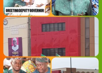 Hon. Sanda Sikiru Commends Governor Seyi Makinde on the Commissioning of PDP South West Secretariat Office