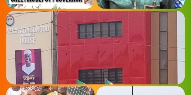 Hon. Sanda Sikiru Commends Governor Seyi Makinde on the Commissioning of PDP South West Secretariat Office