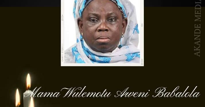 IBSWLG Chairman, Akande Offers Condolences to Oyo NUJ Chairman, Babalola on Mother’s Demise