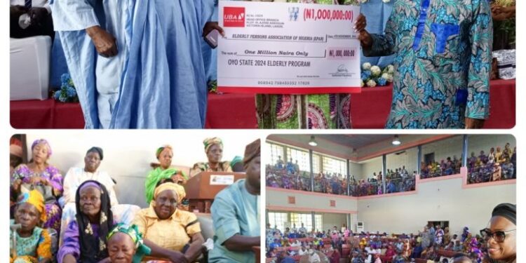 Int’l Day Of The Elderly: Oyo Govt Supports Over 1000 Aged Persons With Foodstuffs, Cash, Others