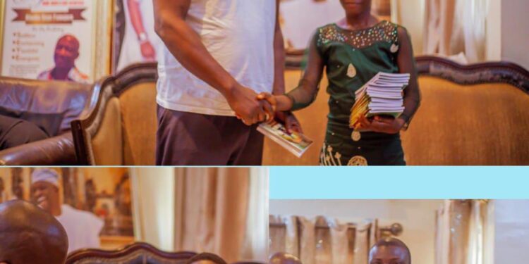 Writing Whiz Kid: Otunba Seye Discover Eruwa-born Young Literary Star, Set For Stardom  ……hand the young star to Oyo State Agency for Youths Development(PHOTOS)