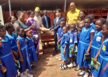 Japanese Firm Donates Educational Materials to Schools in Oyo