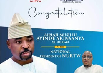 CEO of Al-Quwiy Autos International & Al-Quwiy Consultancy Services Congratulates MC Oluomo