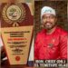 WORLD TOILET DAY: Dr. OTOPE Honored as WASH Ambassador; Donates Generously