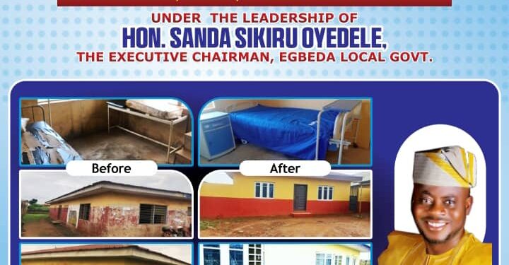 Egbeda LG Boss, Sanda Commissions Ultramodern Health Centre to Community …..Sanda emphasized the centre’s commitment to providing qualitative care to everyone in the community.