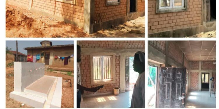 IBSWLG Chairman, Akande Inspects Ongoing Omituntun Vocational Centre Project in Akuro