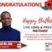 . Your work is more than just writing – it is an act of service to your community and to the generations to come, Lagelu Boss Mudashiru Kamorudeen Felicitates Naija24hrs, Olajide Peter on his Birthday