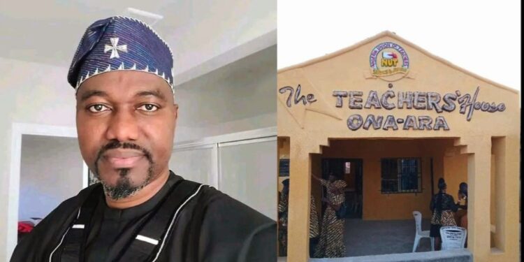 Otope Shines At Ona-Ara Teacher’s House Commissioning Ceremony as Teachers Appreciate His Unwavering Support