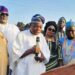 2yrs in office: Obasanjo commissions roads, commends Governor Adeleke for good performance