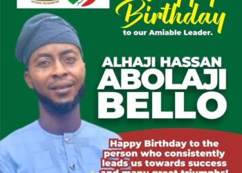 Your loyalty and integrity are beyond compare, truly outstanding in every aspect, Olajide Olaoluwa Peter Fetes Alhaji Hassan Abolaji Bello on his birthday