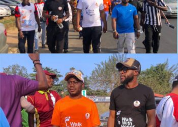 Council Chairman, Akintayo, Participates In Honor FM 10km Fitness Walk