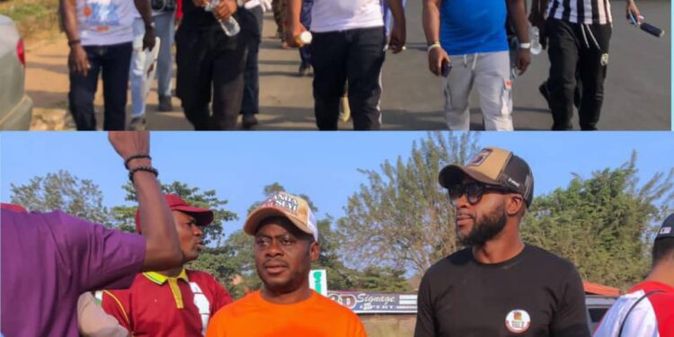 Council Chairman, Akintayo, Participates In Honor FM 10km Fitness Walk