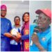 MERIT AWARD:  Oyo Nulge President, Com Ayobami Adeogun Congratulates Award Recipient, Banke Adeyemo