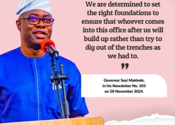 Security Architecture: Seyi Makinde  Is An Indigenous Breed Of Purpose, Focus And Determination To Emulate By IJOBA AUTHORITY MOE