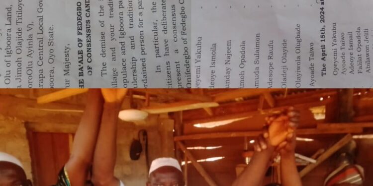 Fedegbo Family Rejects Otaobala Nominee As Bale Of Fedegbo