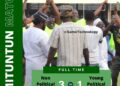 Makinde’s Aides Loses To Seye Famojuro Leads Non-political Team In 3 goals To One Thriller Match