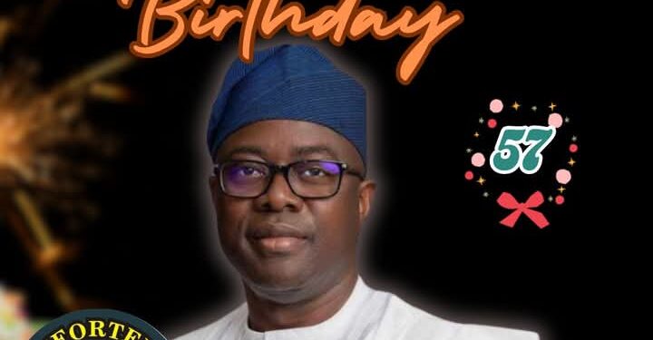GSM@57: Oyo Lawmaker, Hon. Olufunke Comforter blows Makinde’s Achievements on his Birthday