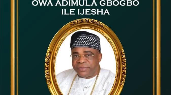Egbe Yeye Gbobaluyi Adimula Ijeshaland Congratulates New King
