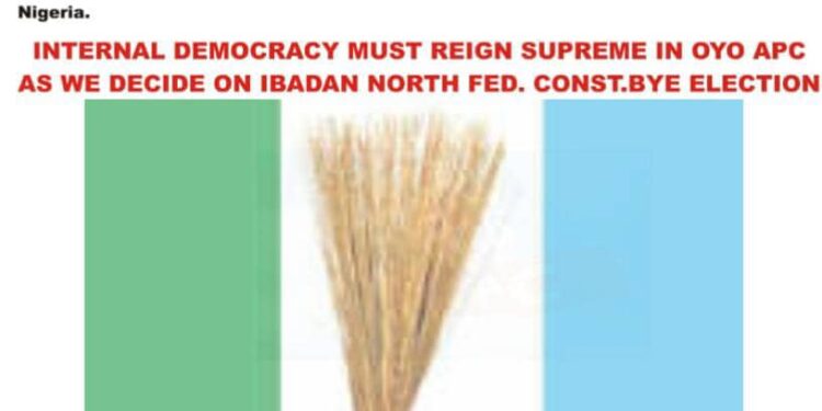 Ibadan North Bye Election: APC Group Raises Concern Over Selection Of Candidates For Ibadan North Bye-election, Urges Tinubu’s Intervention