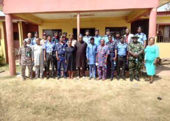Hon. Sheriff Adeojo promises solar lights across Ido security stations