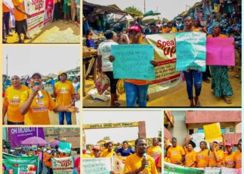 Akinyele Council Chairperson, Mrs Funmilola Akinleye Leads Campaign Against Gender Based Violence